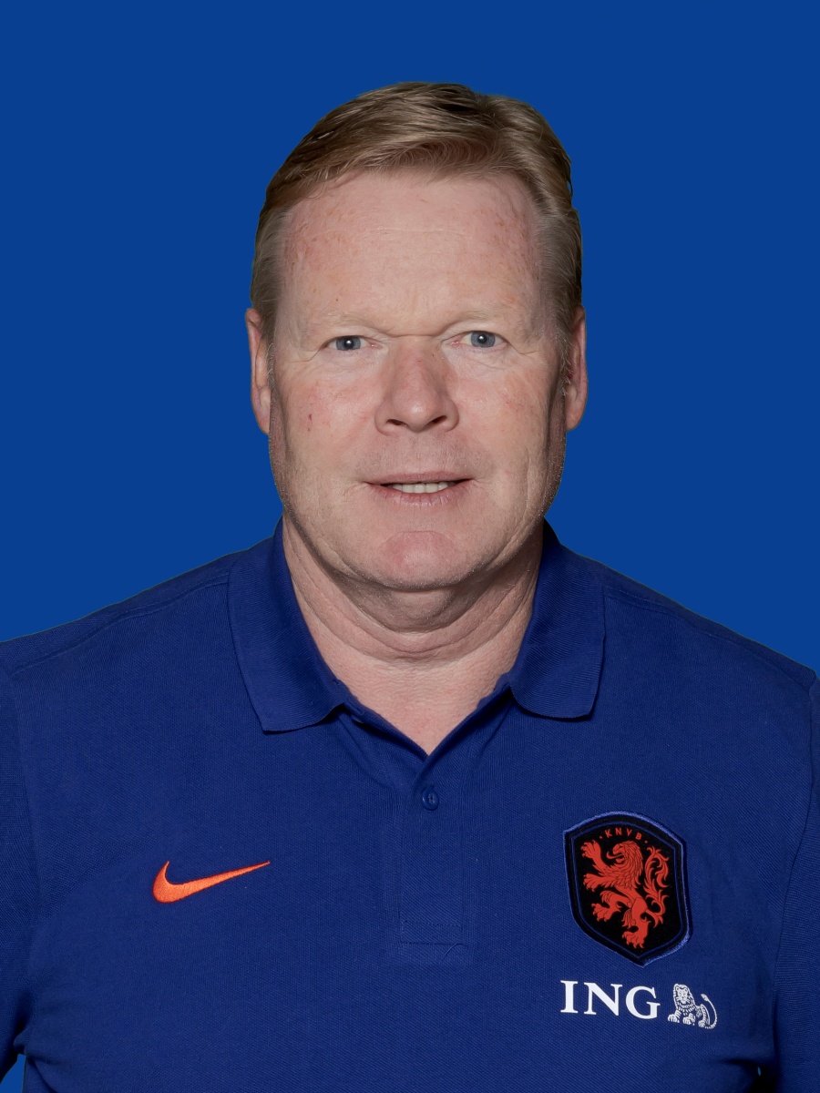 Bondscoach Ronald Koeman bij SV Babberich